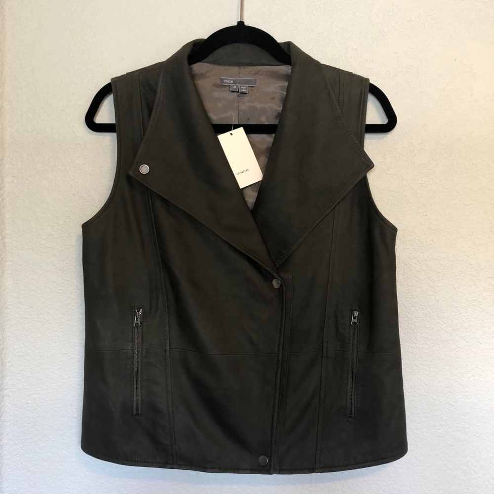 Vince Camuto 100% Leather Vest